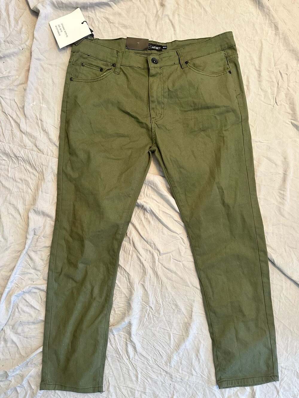 Reset Premium Olive Green Pants 38x30